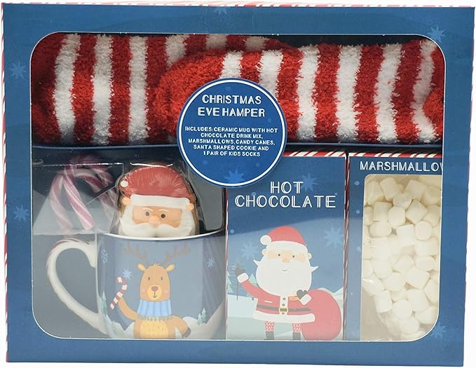 Christmas eve box Christmas Eve Box - Christmas Eve Box Fillers for Kids and Adults - Hot Chocolate Gift Set with
