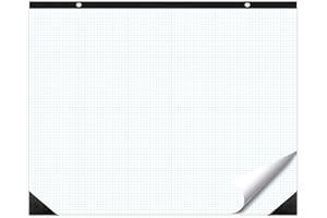 gisgfim Large Engineering Graph Paper 22x17 in Sturdy Graph Desk Pad 1/4 in Quad Grid Blueprint Paper Giant Drafting Pad Sketching Graph Paper for Engineer Architect Designer Mathematician Draftsman