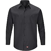Red Kap Mens Men's Long Sleeve Work Shirt with Mimix™