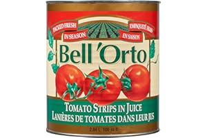 Bell 'Orto Tomato Strips in Juice (6 x 2.84 L Can)