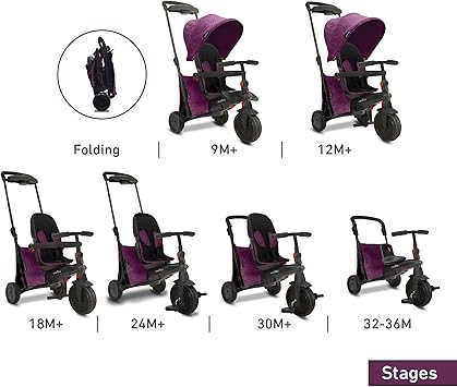 triciclo plegable smartrike 500