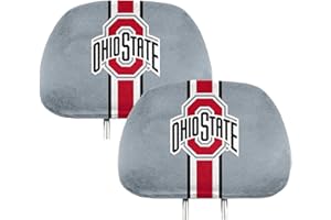 FANMATS NCAA Unisex-Adult Printed Headrest Cover