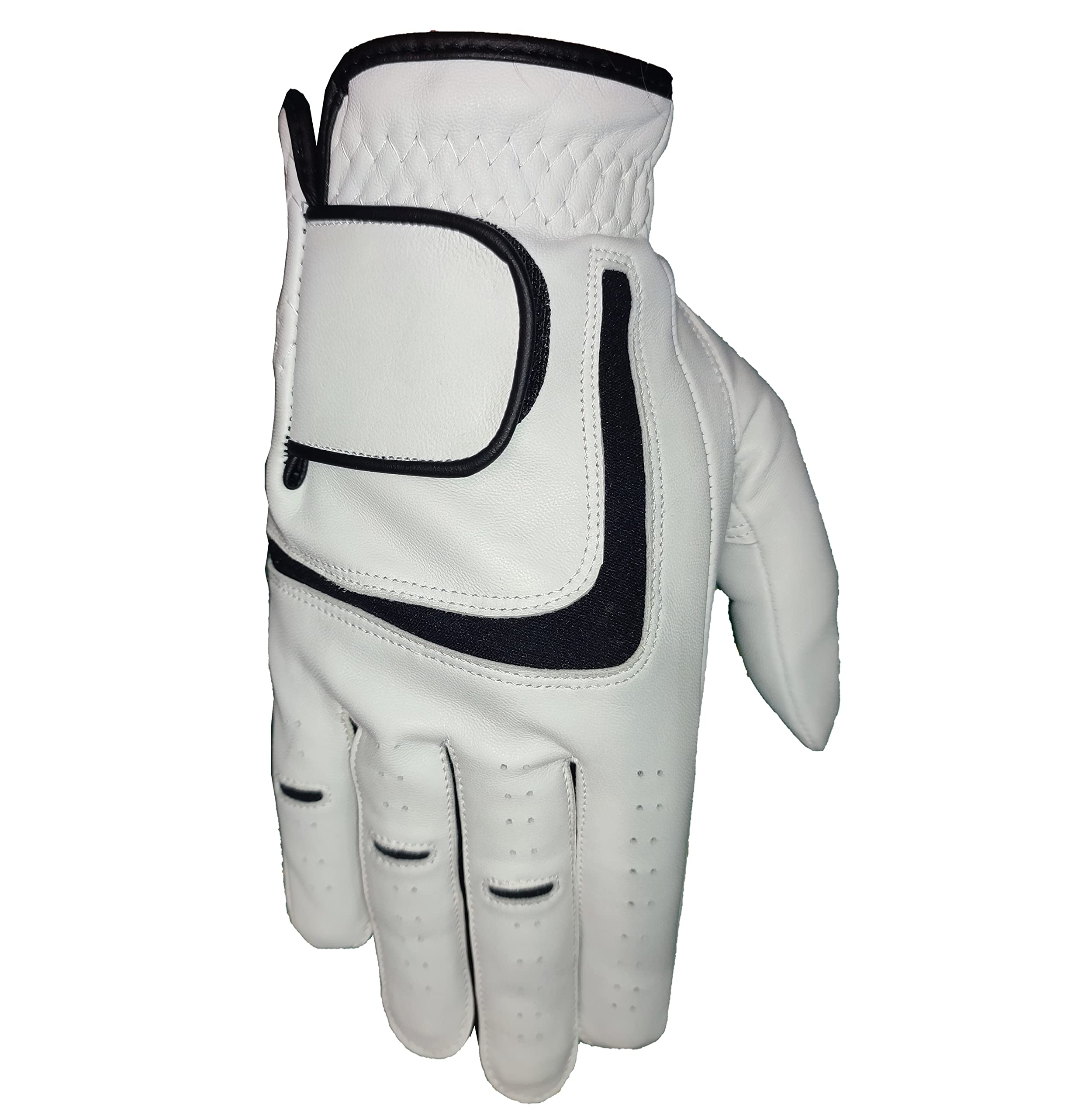 Custom Workshop Professional Full Leather Golf Glove (Right Hand (For Left Handed Golfer), Large)
