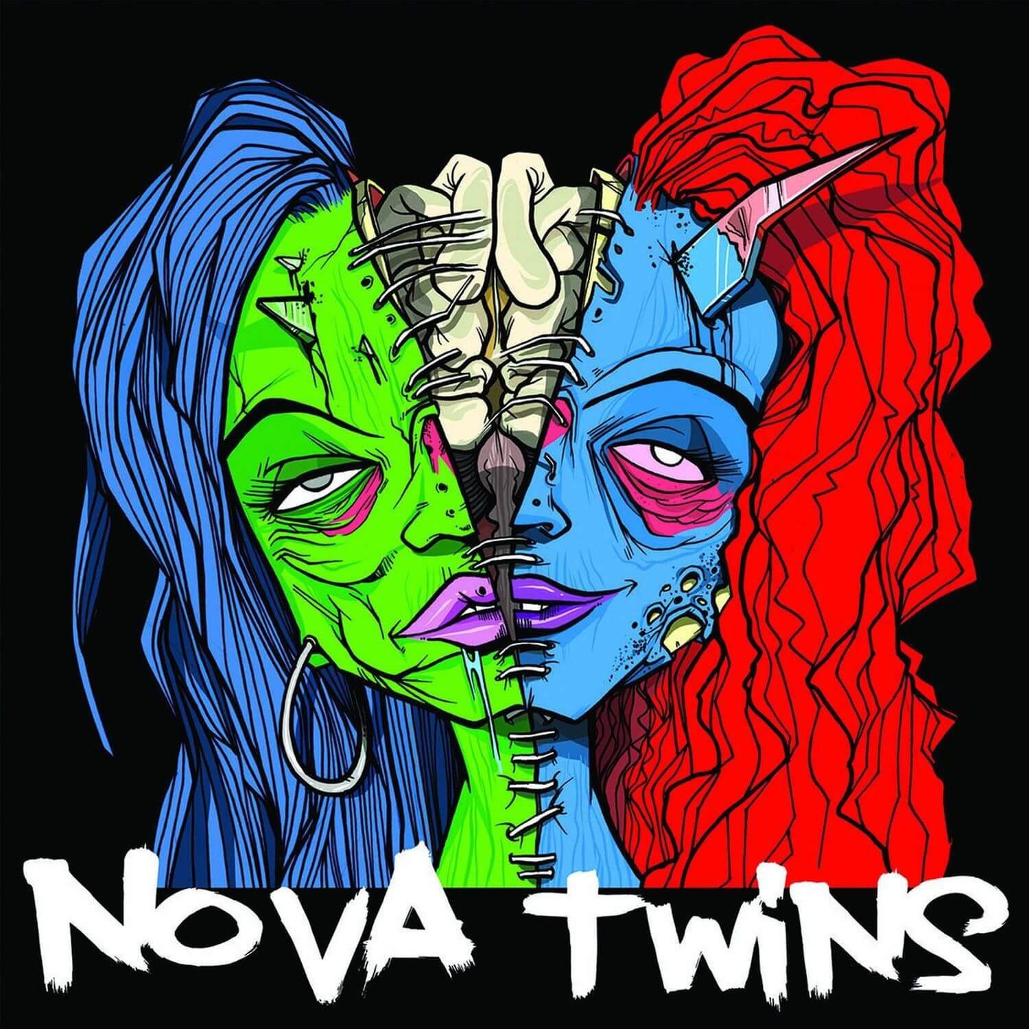 NOVA TWINS Nova Twins 10" EP vinyl records transparent grün