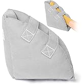 JGTYJE Heel Protectors for Pressure Sores - Adjustable Bed Sore Heel Boot, Pressure Ulcer Cushion Pillow for Elderly Bedridden & Surgery Recovery, Ankle & Foot Support Supplies