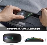 cimetech Rechargeable Wireless Mouse 2.4G Bluetooth Dual Mode 1600 DPI view 7