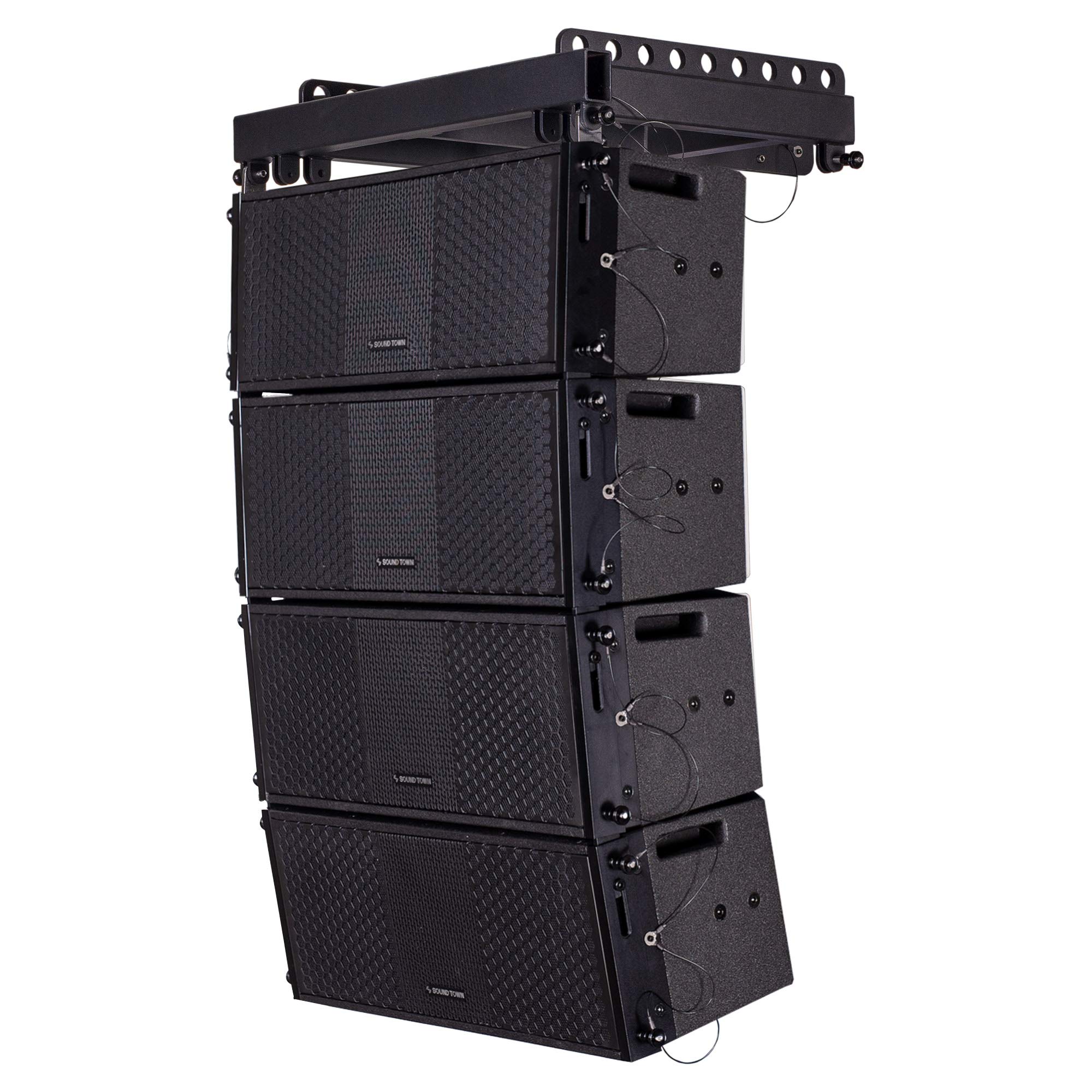Sound Town ZETHUS 4 x Dual 8” Line Array