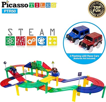 magnetic race car track