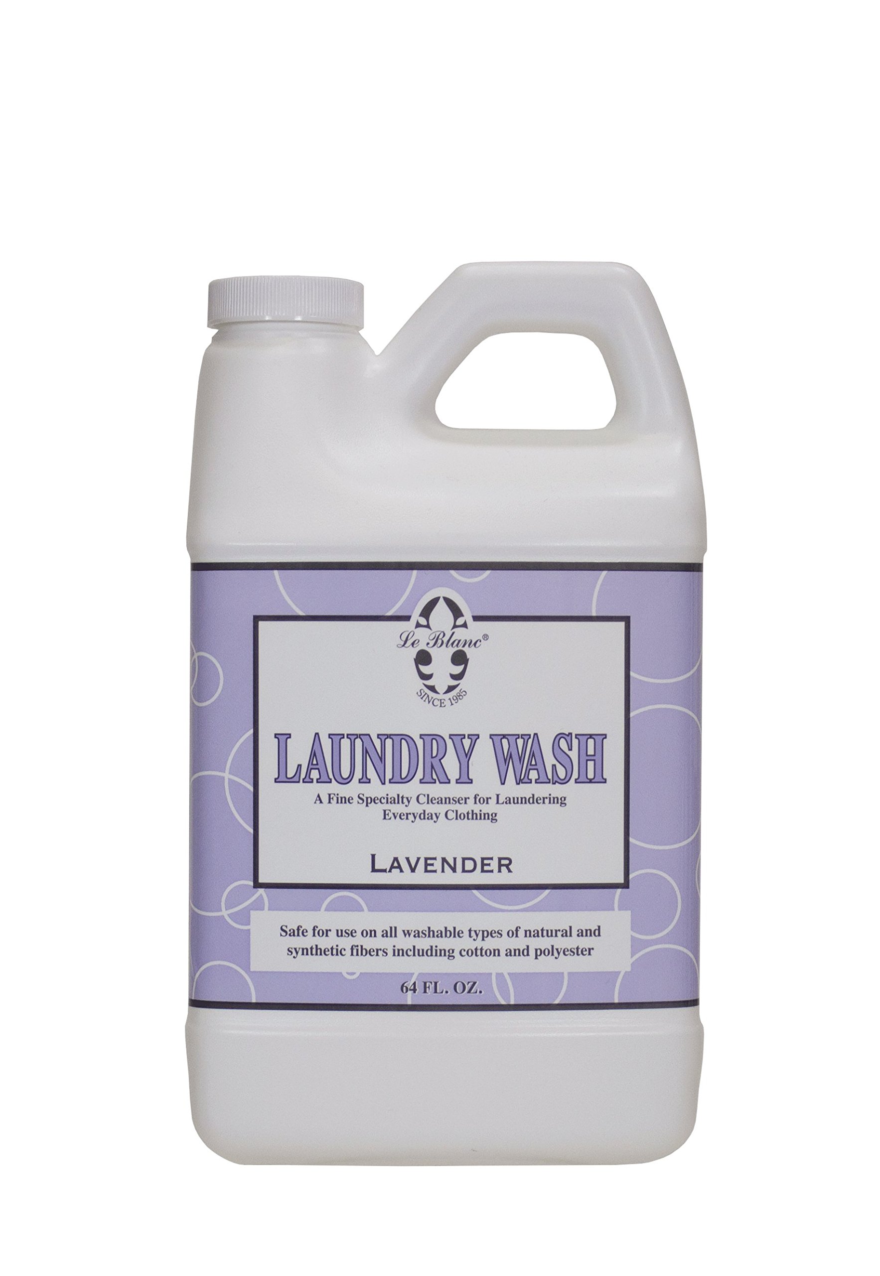 Le Blanc® Lavender Laundry Wash – Luxury Laundry Cleanser for Everyday Clothing- 64 oz. (1 pack)