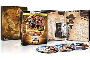 Back to the Future Part III - Limited Edition Steelbook 4K Ultra HD + Blu-ray (Bilingual)
