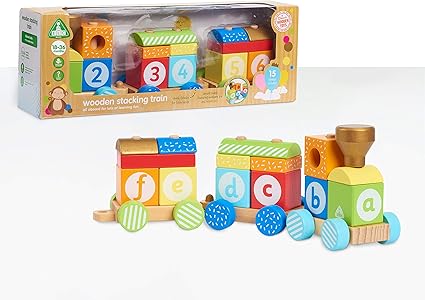 elc wooden stacking train