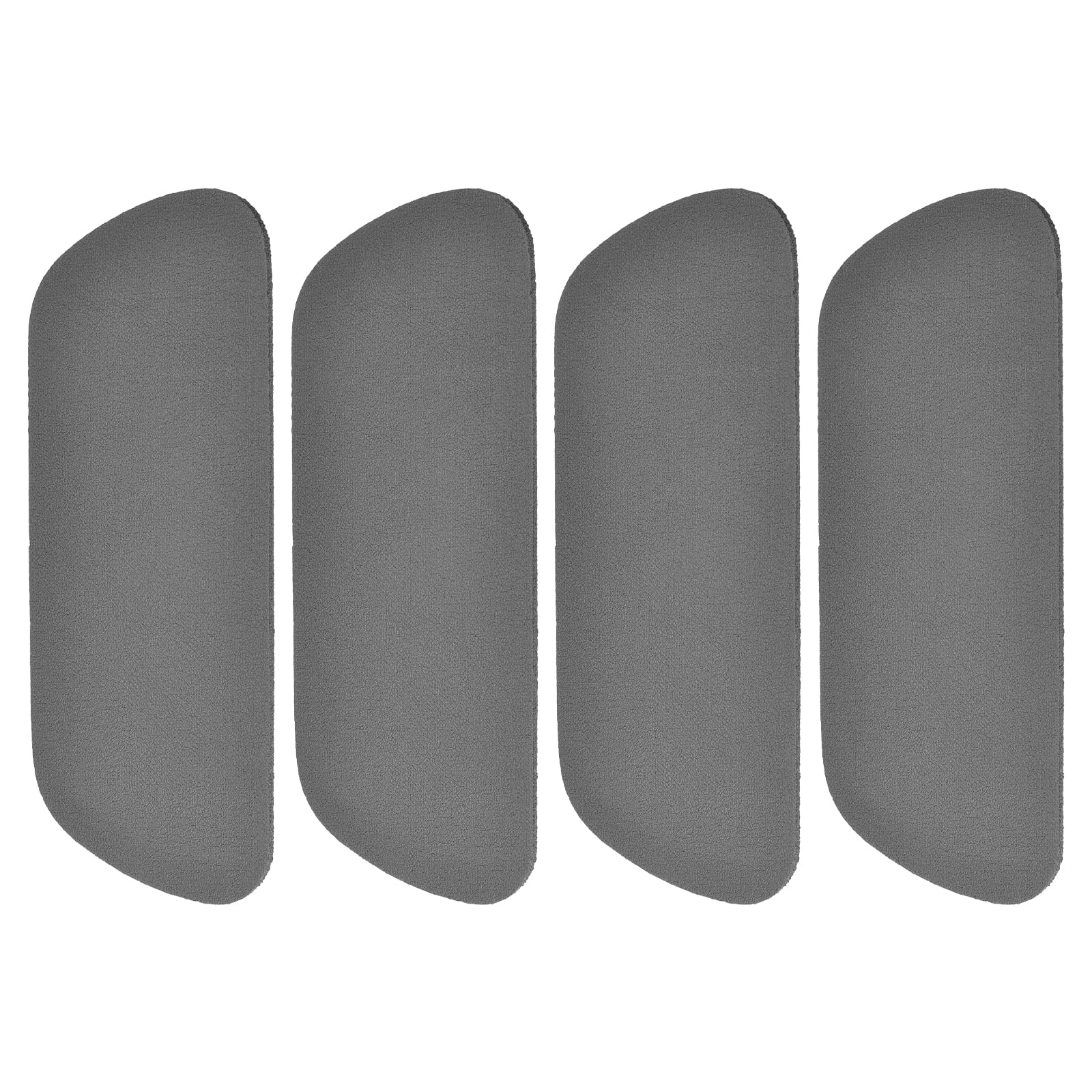 uxcell 4pcs Refrigerator Drip Catcher, Water Absorbent Pad for Refrigerator Drip Tray, Protects Ice and Water Dispenser Pan from Spills, Grey