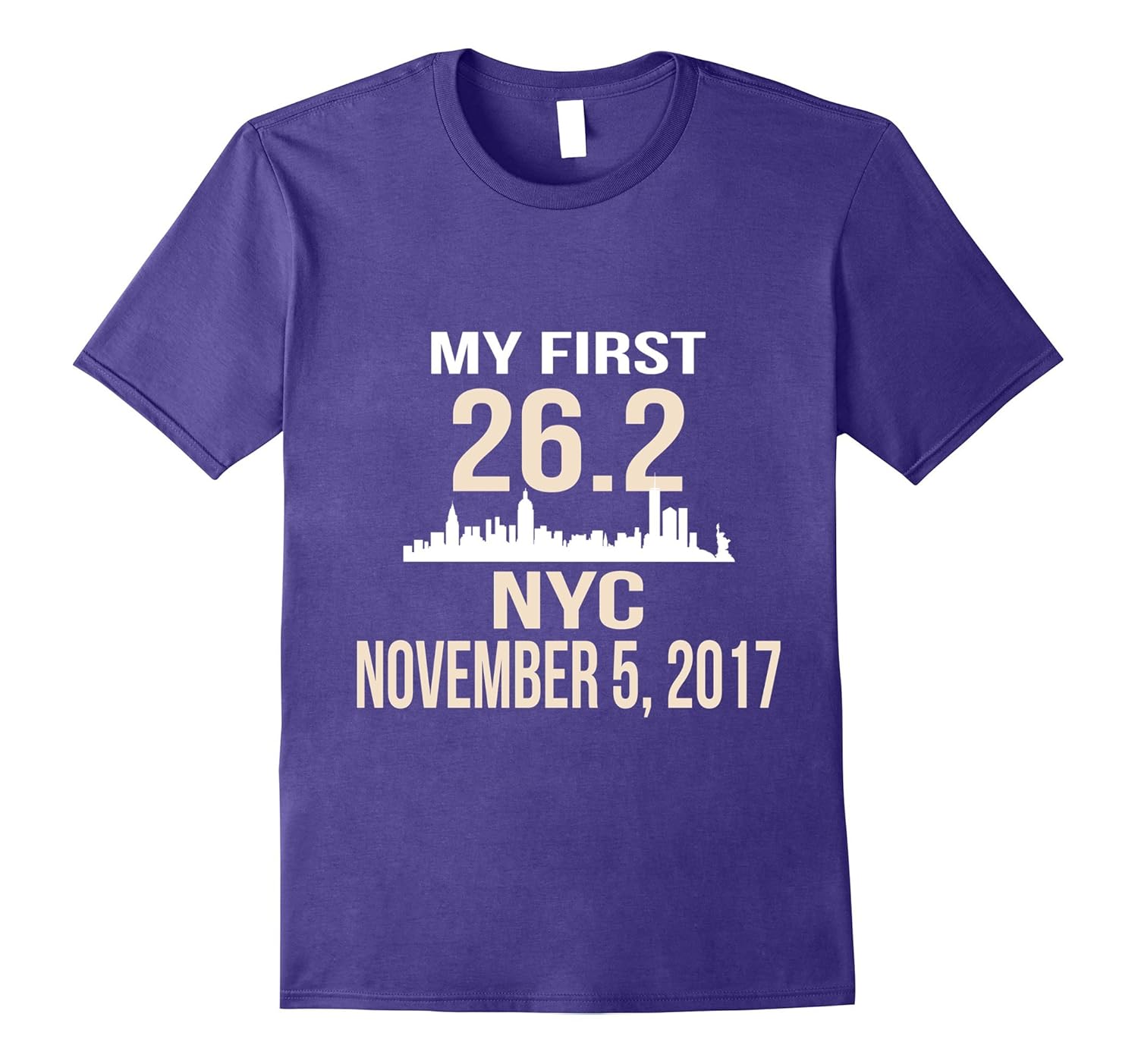 My First 26.2 NYC Marathon T-Shirt Runner New York City Gift-ANZ