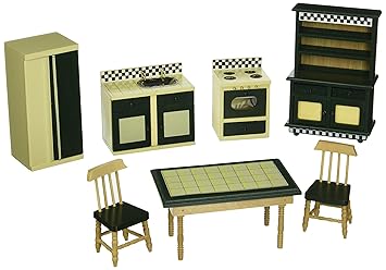 Buy Melissa Doug Deluxe Doll House Kitchen Furniture Online At