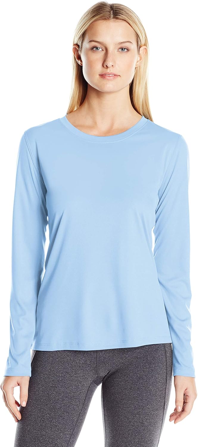 Hanes Sport Women's Cool DRI Performance Long Sleeve Tee at  Women’s Clothing store