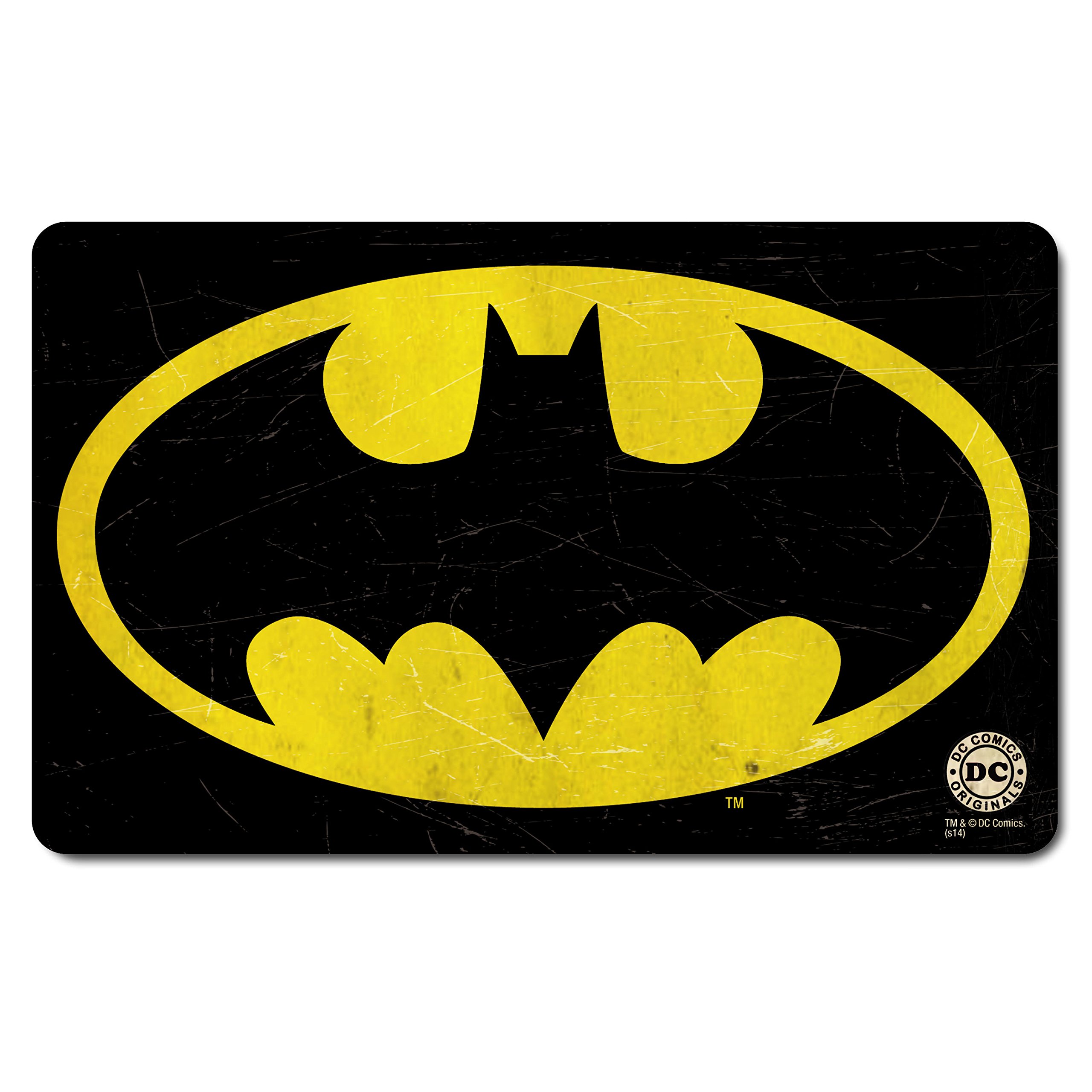Logoshirt® DC Comics I Batman I Logo I Breakfast Board I Chopping Board I 23x14cm I Dishwasher Safe & Heat Resistant I Licensed Original Design