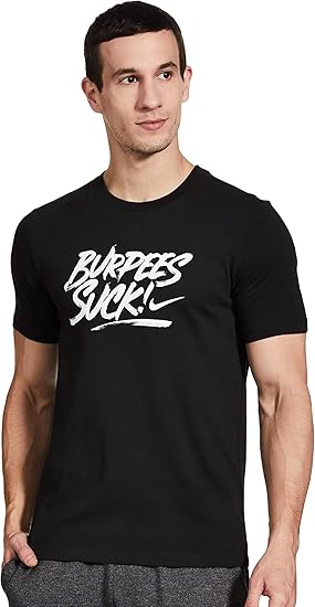 Amazon Co Jp ナイキ ナイキ ドライフィット Humor Tシャツ Bv7972 010fa19 ブラック ｍ Men S 服 ファッション小物