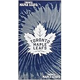 Northwest NHL Toronto Maple Leafs Psychedelic Beach Towel, Soft & Absorbent Pool Towel, Quick Dry, 30 x 60 inches