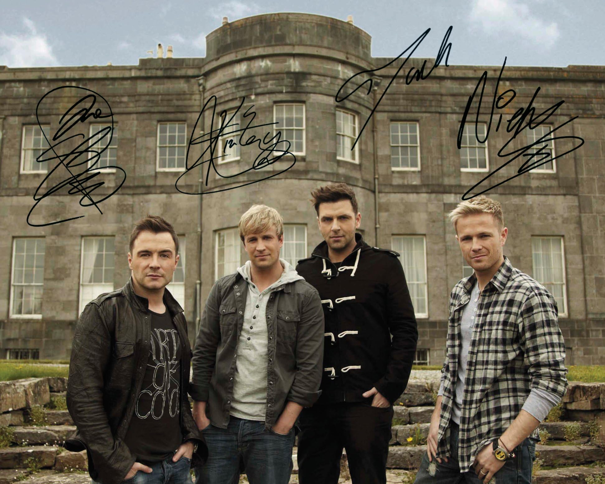 WESTLIFE | Signed Lab Photo Reprint | 10x8 Size to Fit 10x8 Inch Frames | Lab Quality | Photo Display | Present Gift Collectible