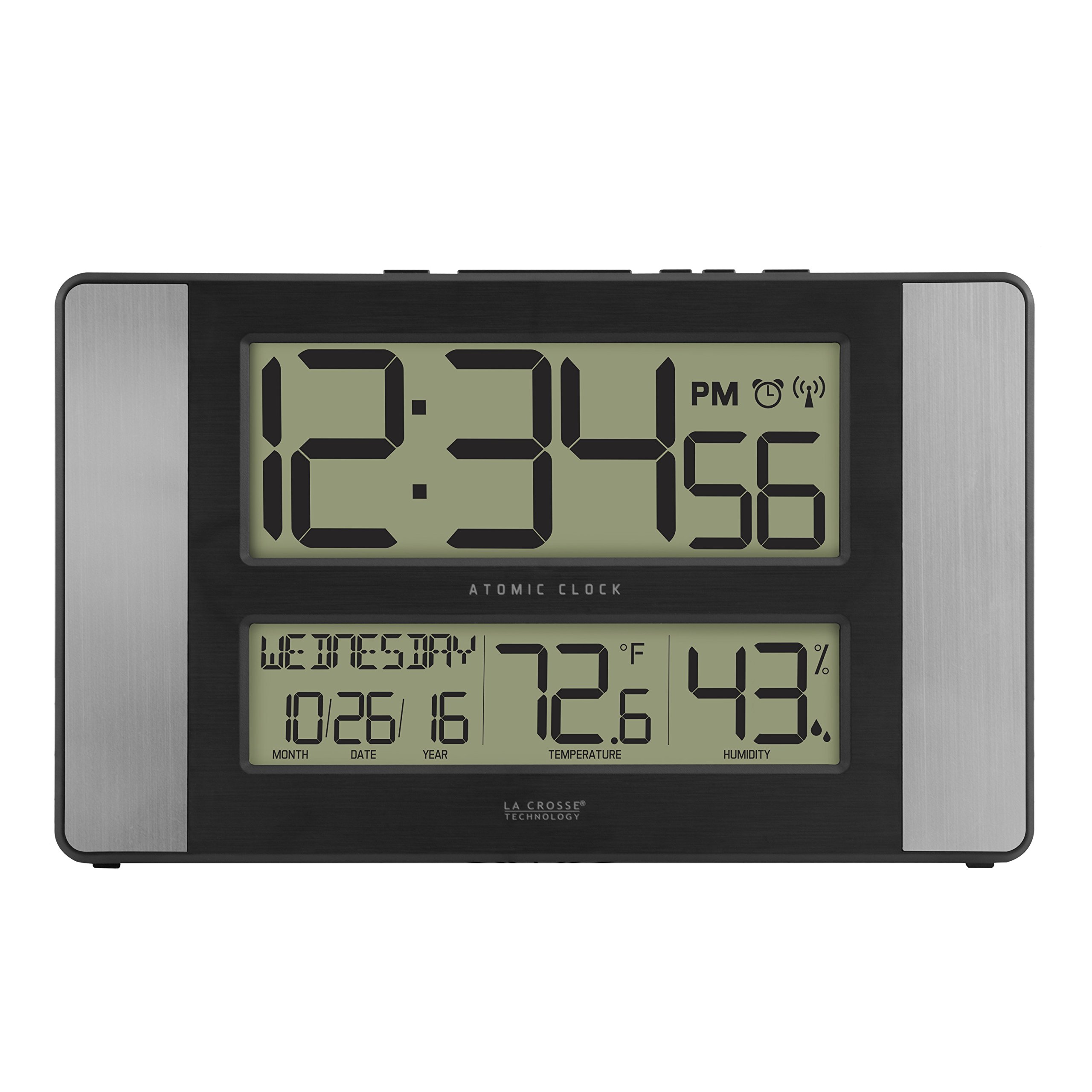 Clock with Temperature & Humidity Technology Wall Hanging 5131417HAL