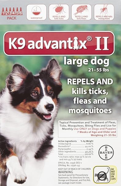 k9 advantix ii 6 pack