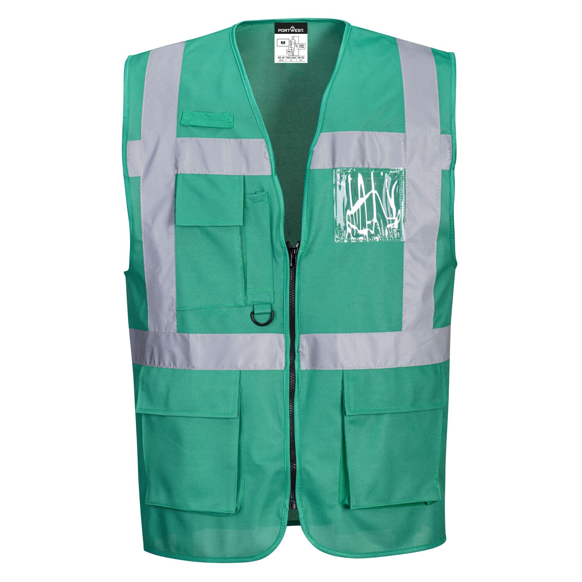 Portwest Iona Executive Vest, Size: XXXL, Colour: Bottle Green, F476BGRXXXL