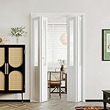 BARNER HOME Bi-Fold Doors, Half Tempered Glass