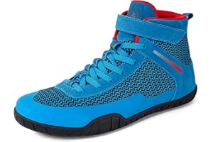 SISTTKE Wrestling Shoes Men Boxing Shoe Fitness Sneakers Zero Drop Sole
