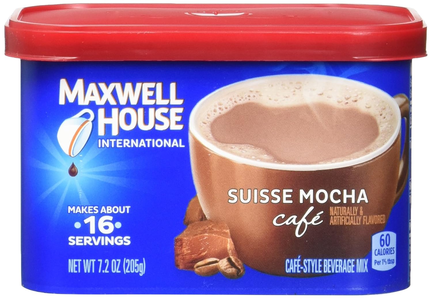 Maxwell House International Coffee Suisse Mocha Cafe, 7.2