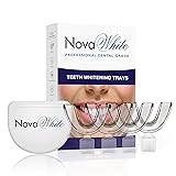 NovaWhite Teeth Whitening Trays - Moldable, Trimmable, Custom Fit, Comfortable, BPA FREE, Latex Free, Dental Grade Guard - (4