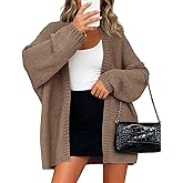 BTFBM Fall Cardigan Sweaters for Women Lightweight Casual Long Sleeve Ribbed Knit Sweater Solid Oversized Cardigans
