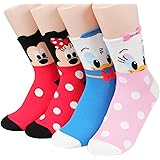 Socksense Cartoon Character Series Women's Original Crew Socks