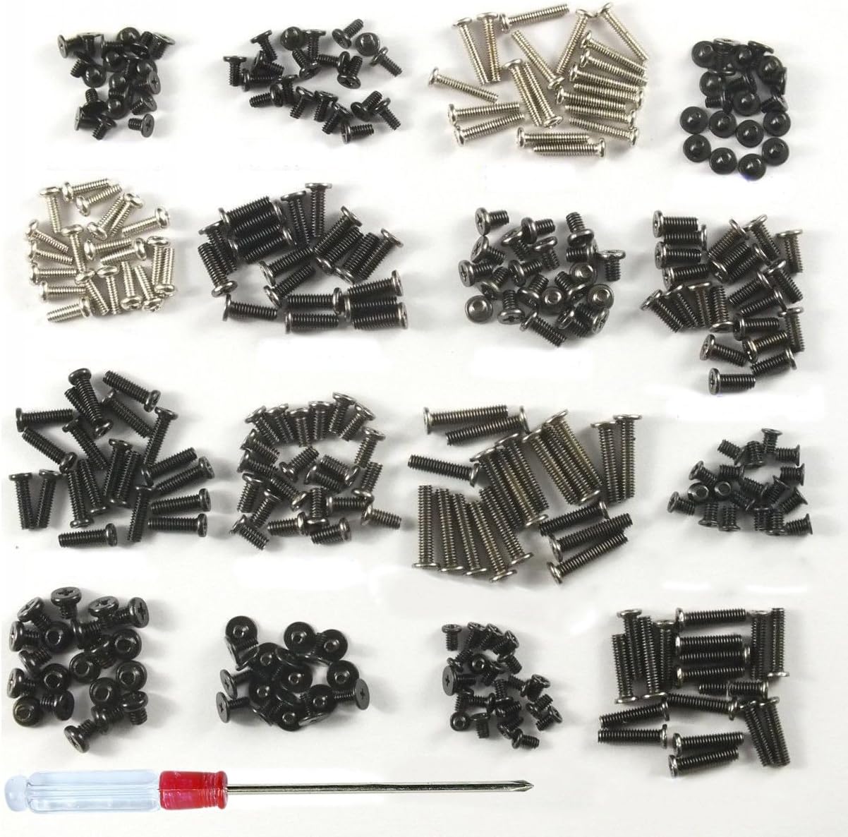 Hivchinge 800 Pieces Laptop Screws Assorted Universal Notebook Computer Screws Kit Repair Screw with Screwdriver for IBM HP Dell Lenovo Samsung Sony Toshiba Gateway Acer ¡­