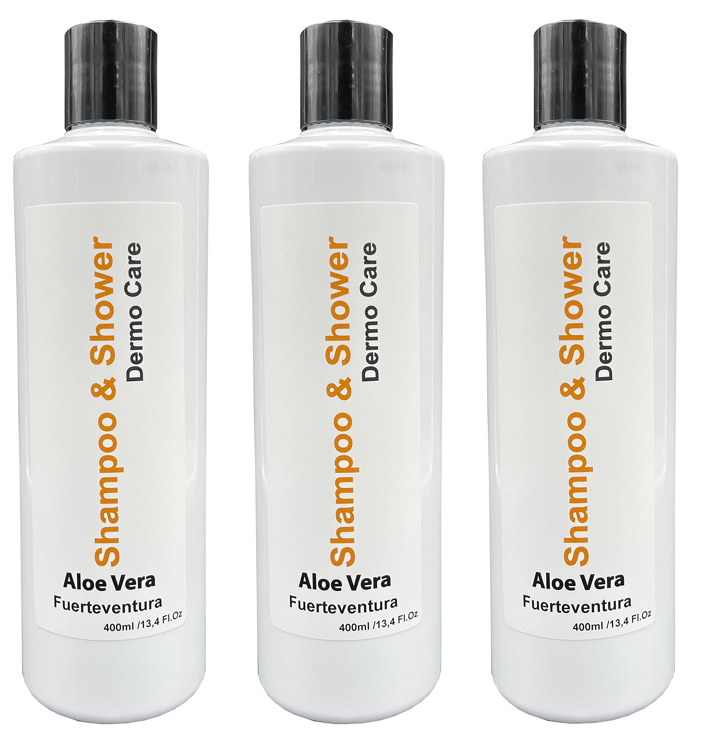 Vidaloe Aloe Vera Shampoo & Shower Gel 400 ml (3 units)