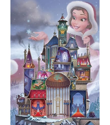 Amazon.com: Ravensburger Disney Castle Collection - Belle's