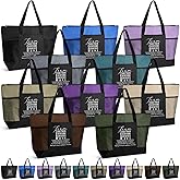 Locmeo 20 Pcs Team Appreciation Tote Bags Valentines Gifts for Coworker Employee Volunteers Staff Nurses Authors