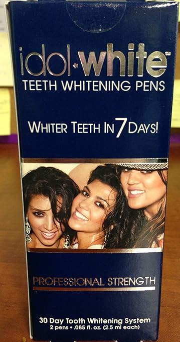 Buy Idol White Teeth Whitening Pen 2 Pens 30 Day System Online