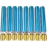 DASPARTS Push Rod Tubes 8PCS SET Adjustable Blue Anodized w/o Seals - 1200-1600cc Compatible with Dune Buggy 9149