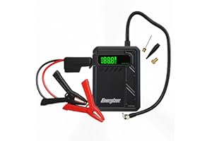 Energizer 160 PSI Digital Tire Inflator & 1500A 12V Jump Starter – Portable Car Battery Booster Pack with 10000mAh Power Bank