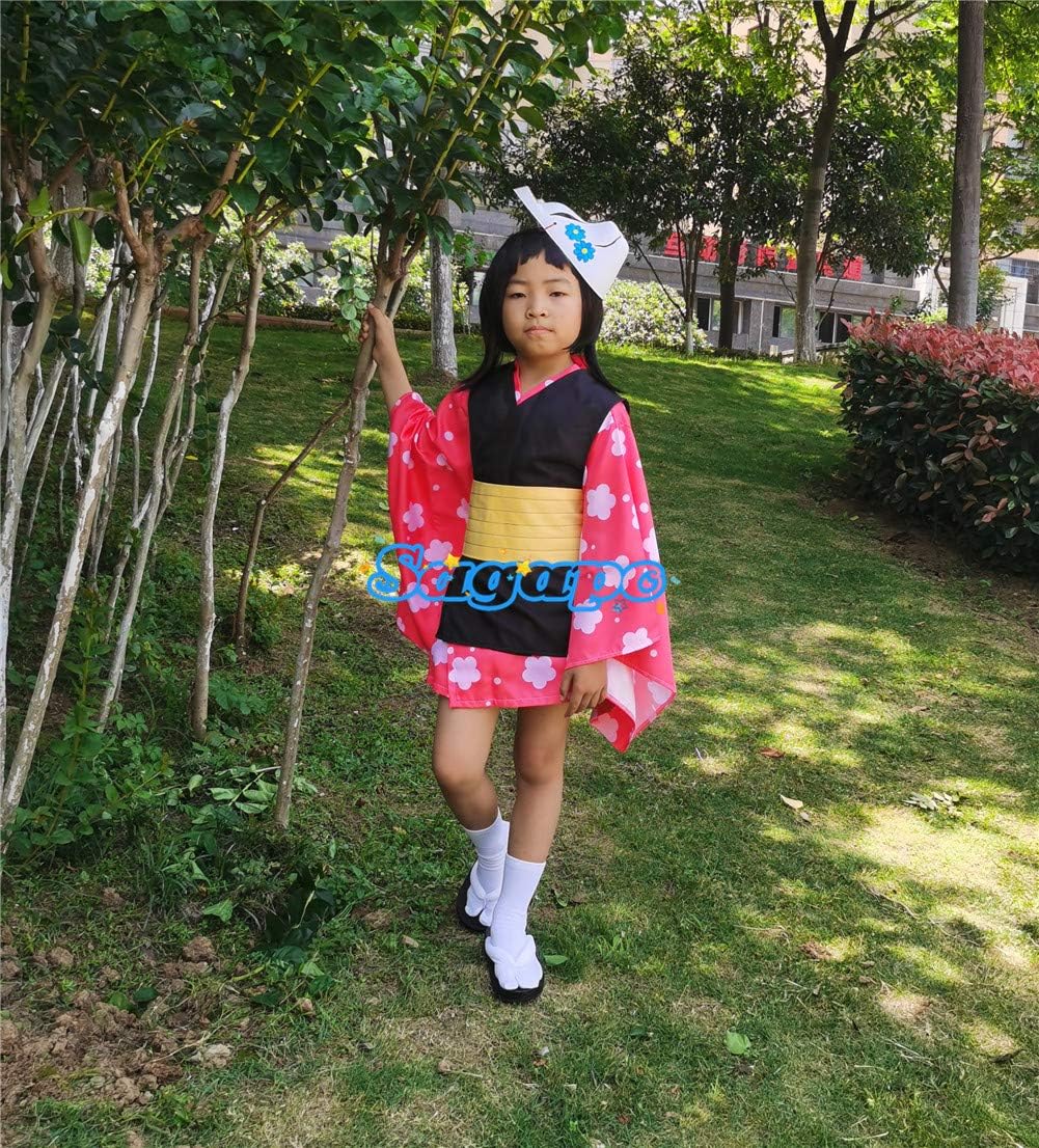 Sagapo 子供用 鬼滅の刃 真菰 まこも 子供コスプレ衣装 Cosplay コスチューム 变装 140 ホビー 通販 Amazon Co Jp