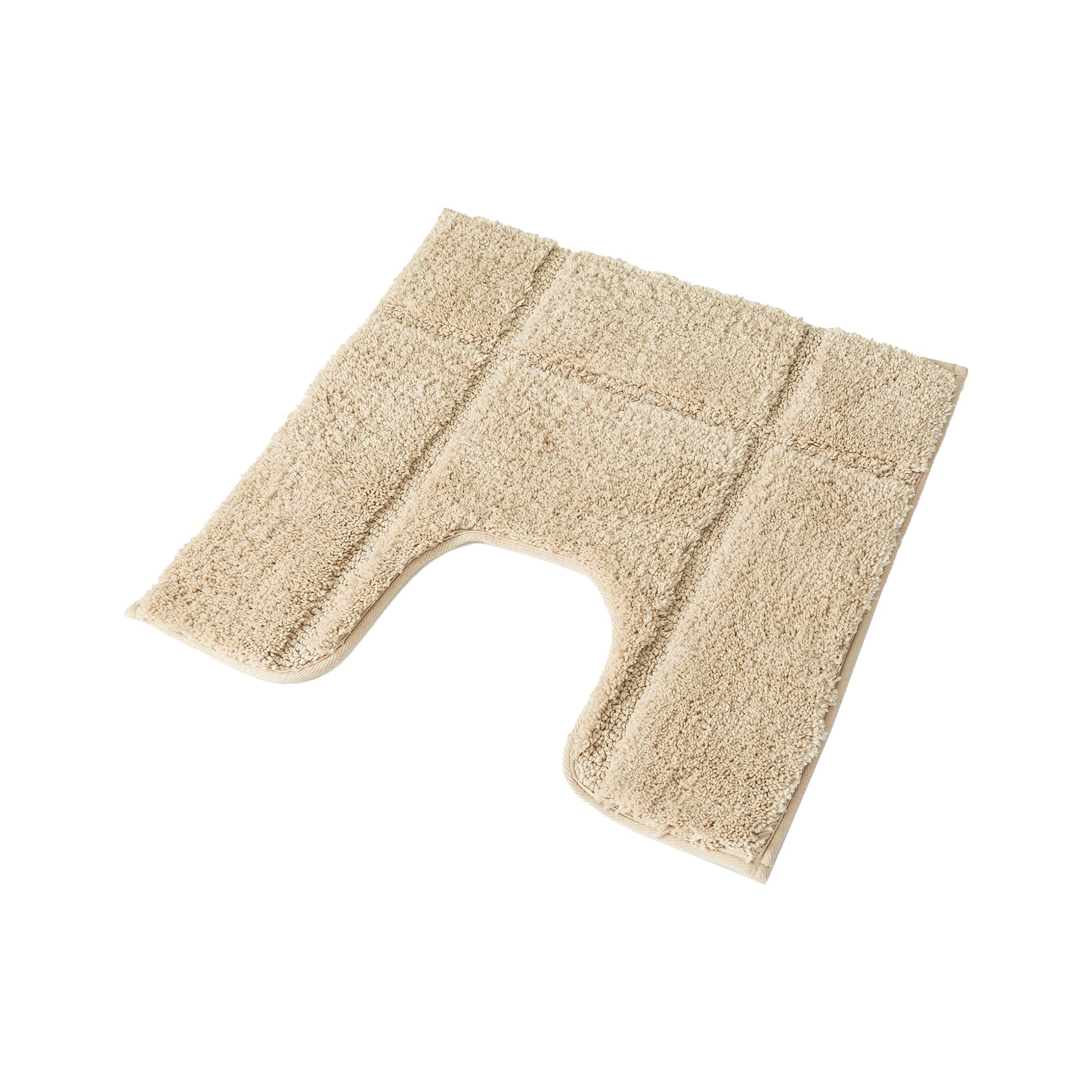 Blue Canyon Orla Microfibre Pedestal Mats, Quick Dry & High Absorbent Bathroom Door Mat, Washable Area Rug for Living Room, Kitchen, Entryway, Outdoor Rug, Home Decor Mattress, 1600GSM – Latte