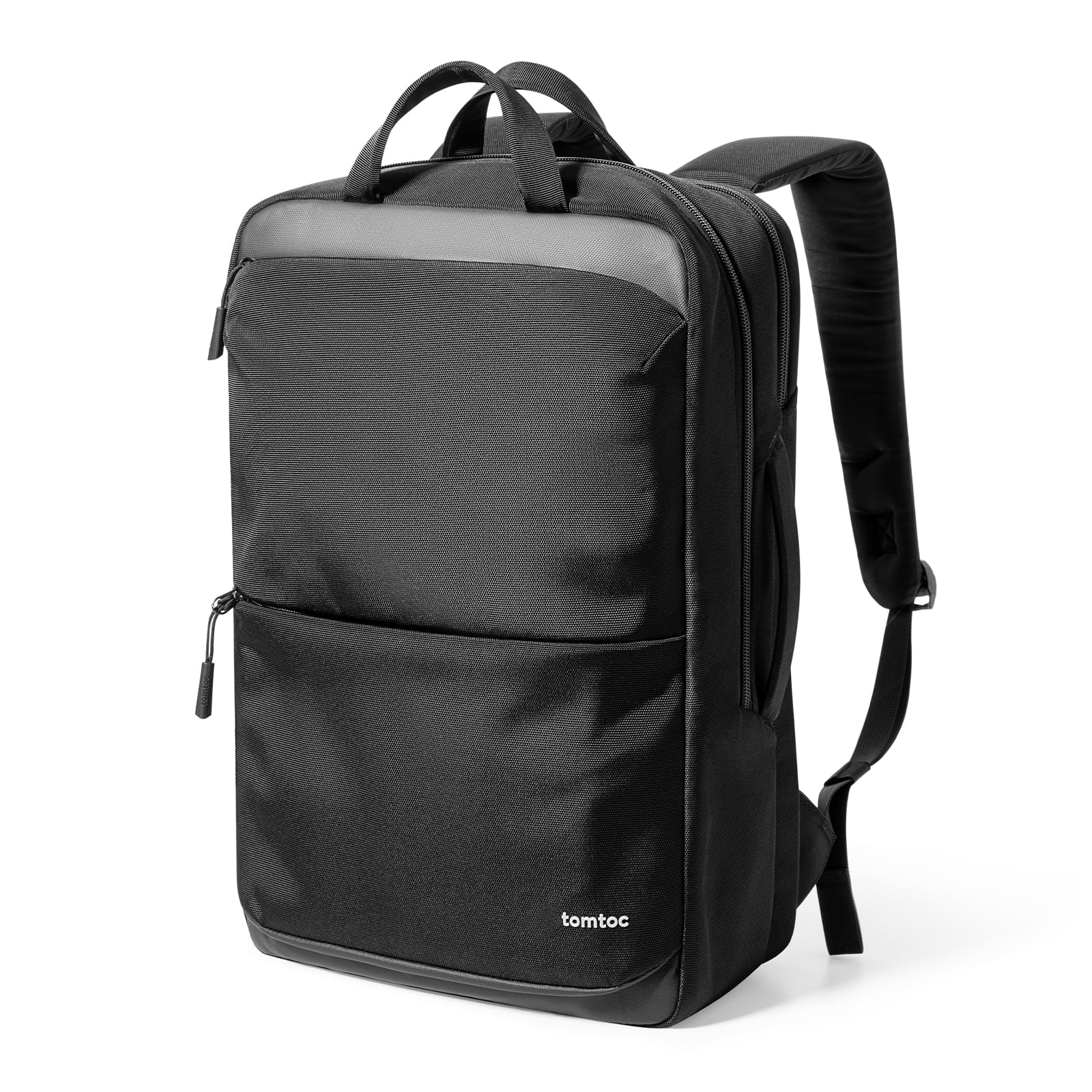 Photo 1 of tomtoc Laptop Backpack, 15.6-16 inch Laptop Bag for Men Women, 24L Everyday Computer Backpack for 16'' MacBook Pro M4, Daypack for Work, Commute, Business, College, Weekend Trip