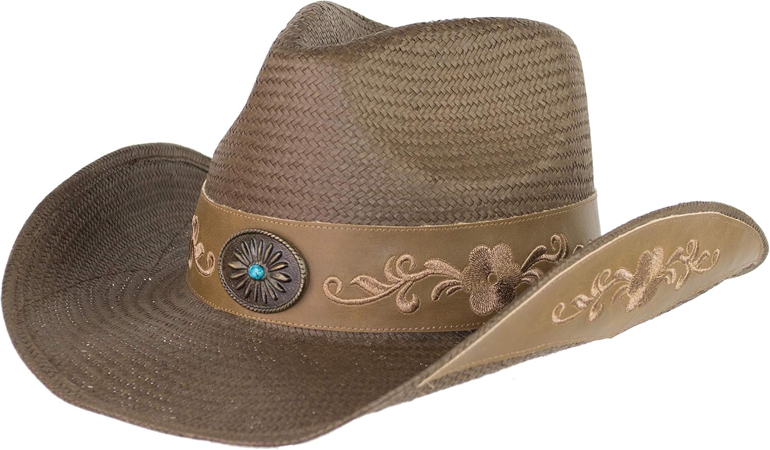 brown cowgirl hat