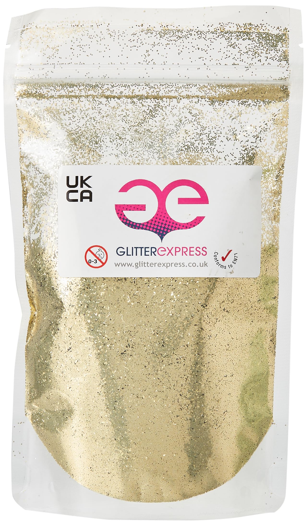 Glitterexpress Glitter, Gold, 100G,015LG100