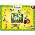 Skillmatics Educational Game - I Can Spell, Reusable Activity Mats with 2 Dry Erase Markers, Gifts for Ages 3 to 6