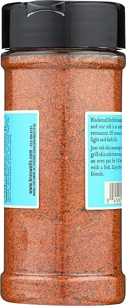 BRASWELLS, SPICE SEAFOOD BLACKENED, 6.25 OUNCE