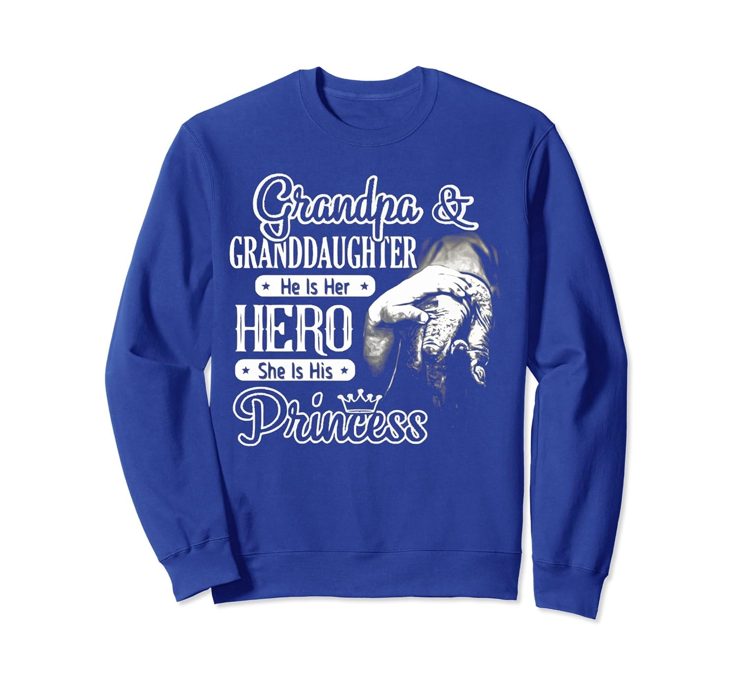 Grandpa And Granddaughter SweatShirt-anz