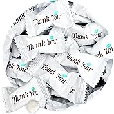 Thank You Candy Buttermints, 1 Pound, Approx.125 Pieces, Hospitality Mints | Individually Wrapped Candy Mints