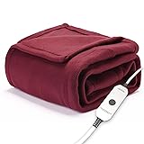 Sunbeam Royal Ultra Cabernet Heated Personal Throw
