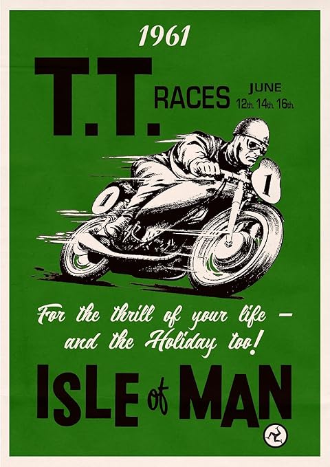 poster De la isla de Man TT